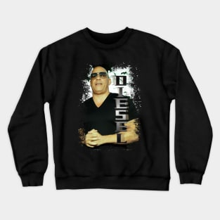 Vin Diesel / High Quality Digital Art Print - 117211215 Crewneck Sweatshirt